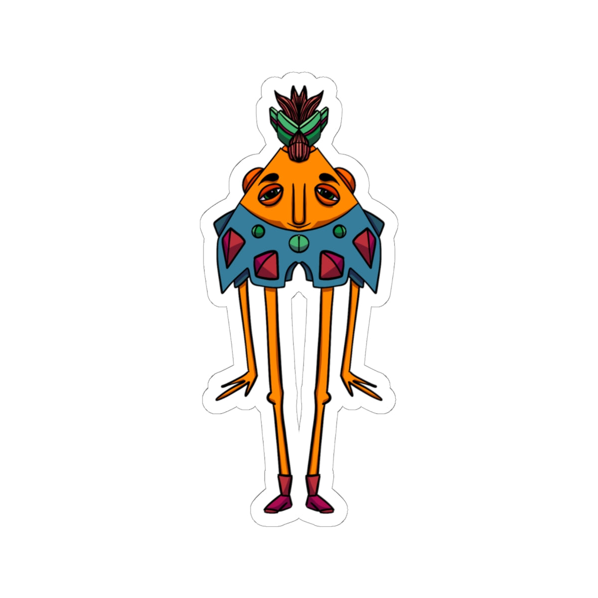 Zippy Sticker