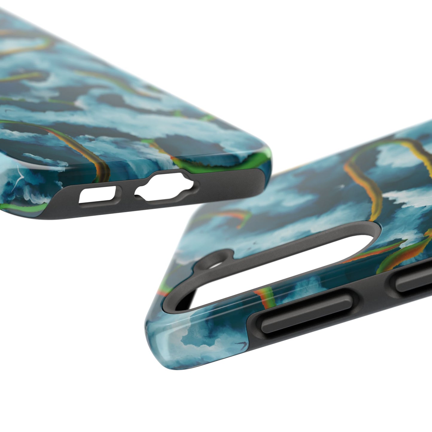 Serpentine Clouds Tough Phone Case — Stormy Sky Dragon