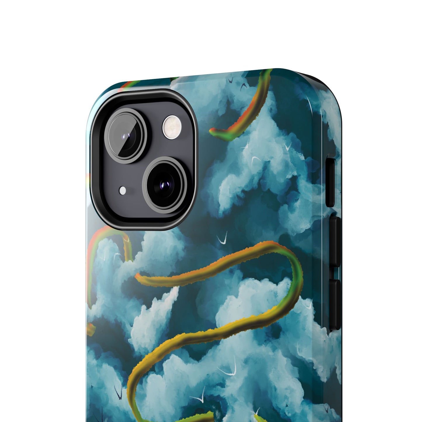 Serpentine Clouds Tough Phone Case — Stormy Sky Dragon