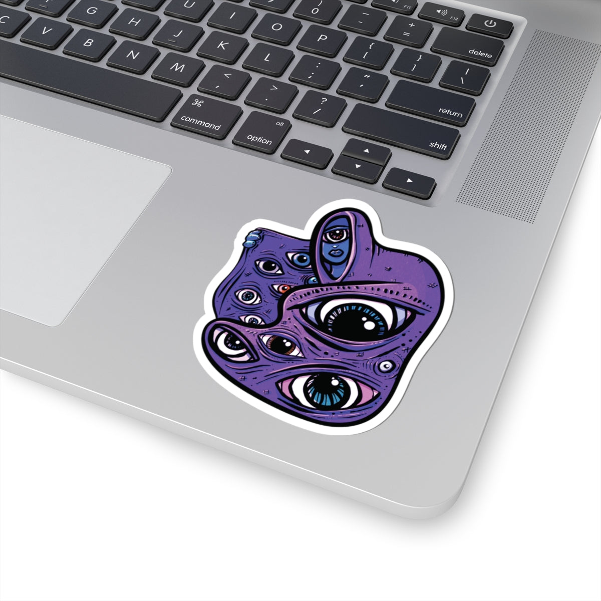 Pay Attention Purple Sticker