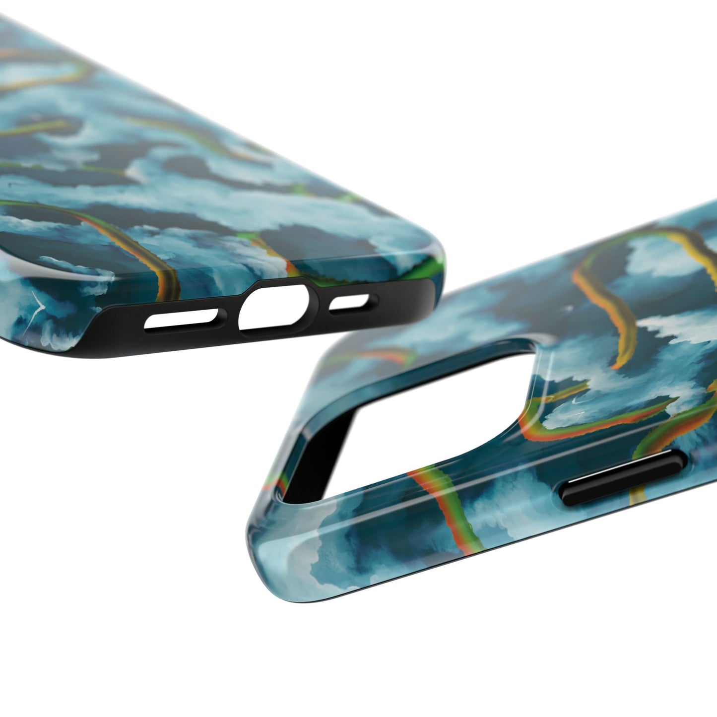 Serpentine Clouds Tough Phone Case — Stormy Sky Dragon