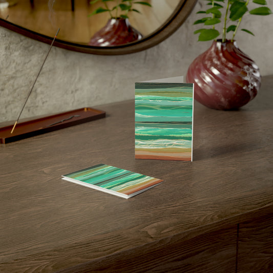 Seaside Swell Greeting Card (blank)