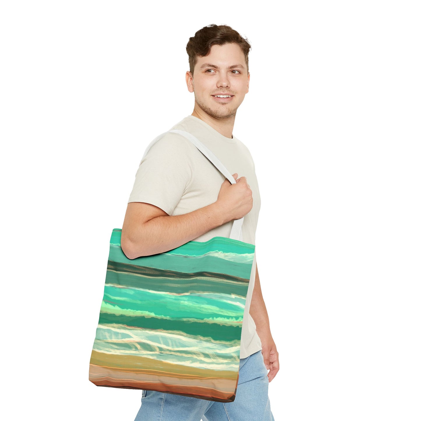 Seaside Swell Tote Bag
