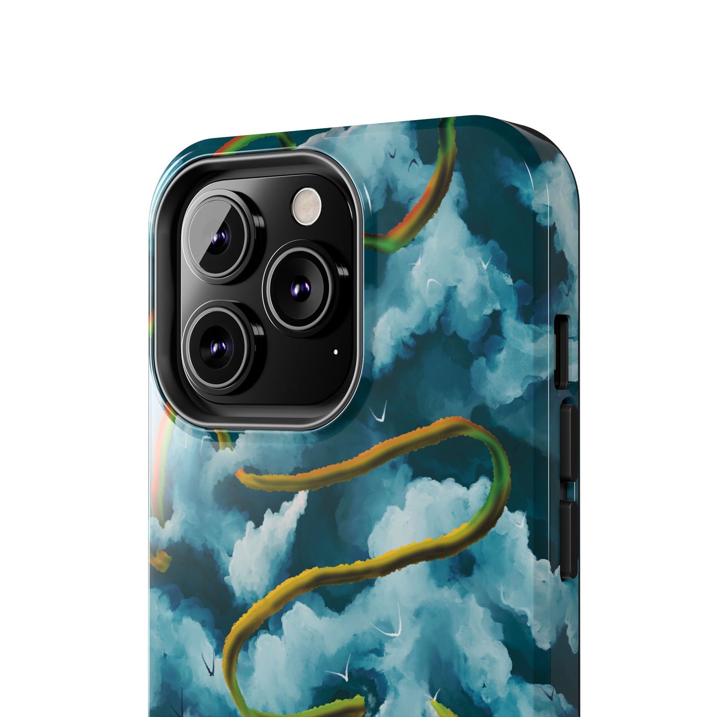 Serpentine Clouds Tough Phone Case — Stormy Sky Dragon