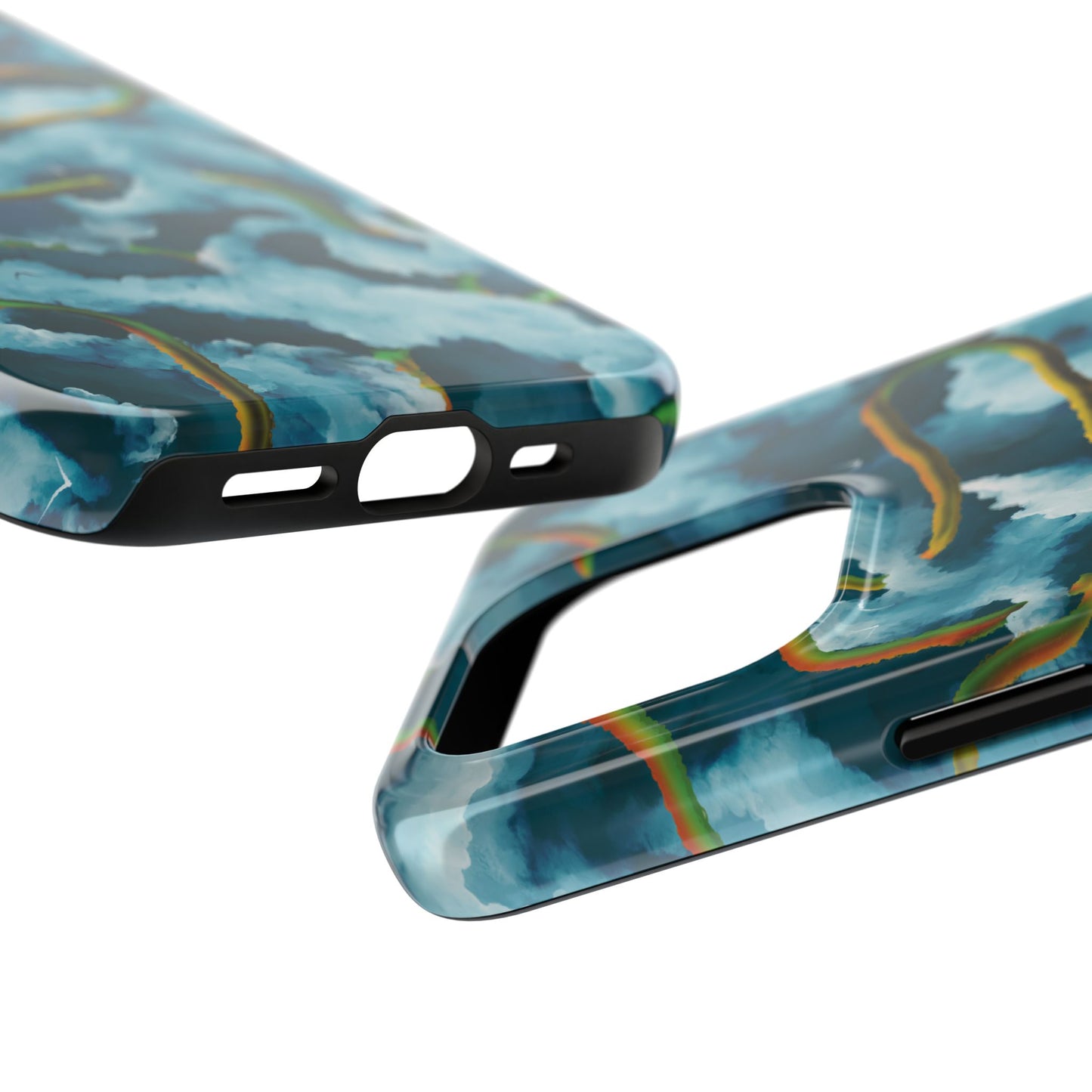 Serpentine Clouds Tough Phone Case — Stormy Sky Dragon