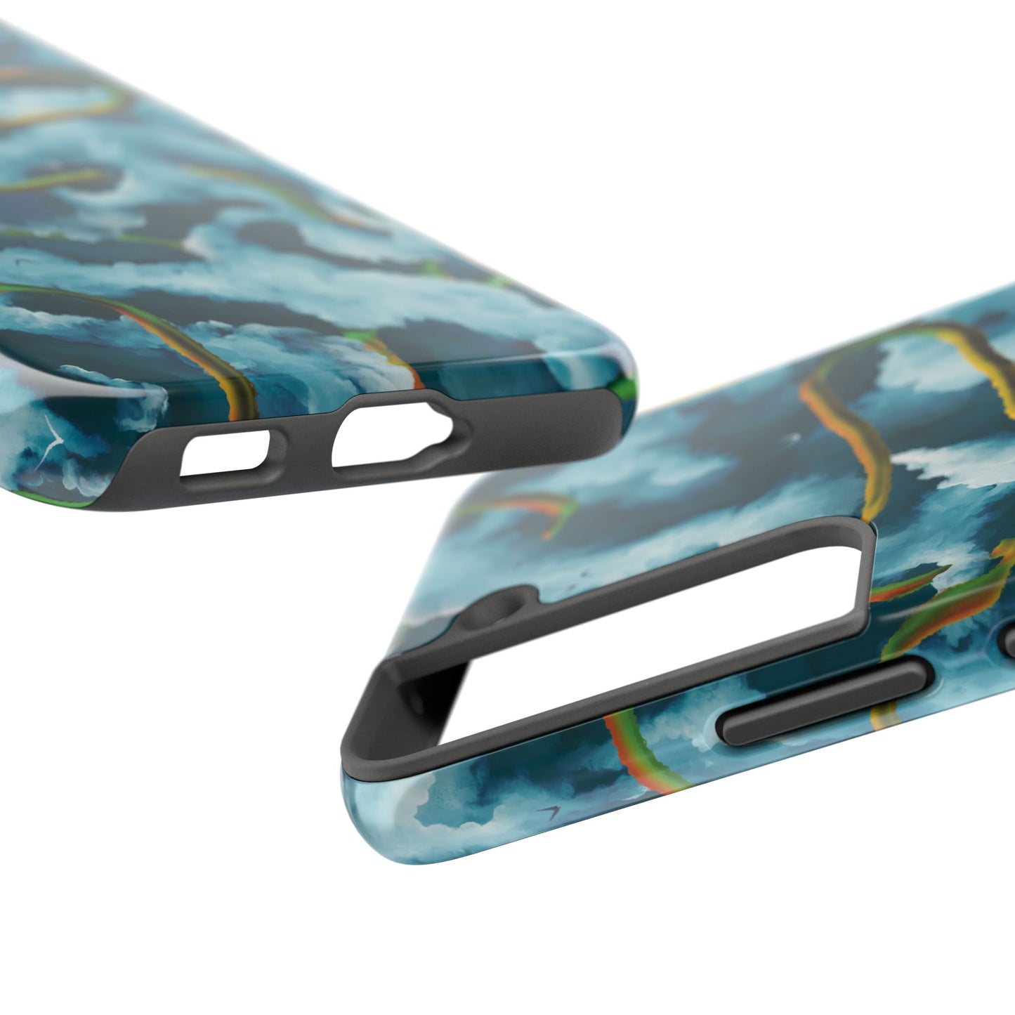 Serpentine Clouds Tough Phone Case — Stormy Sky Dragon