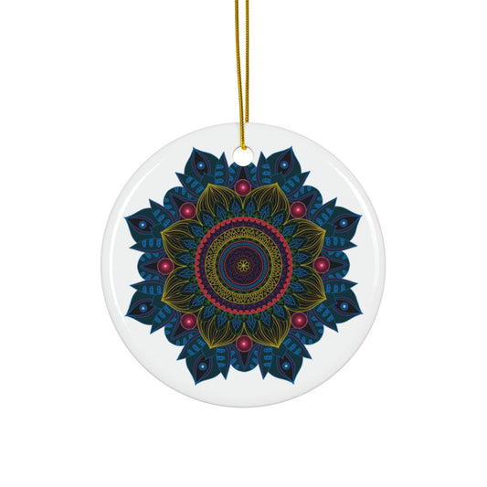 Mandala Ceramic Ornament