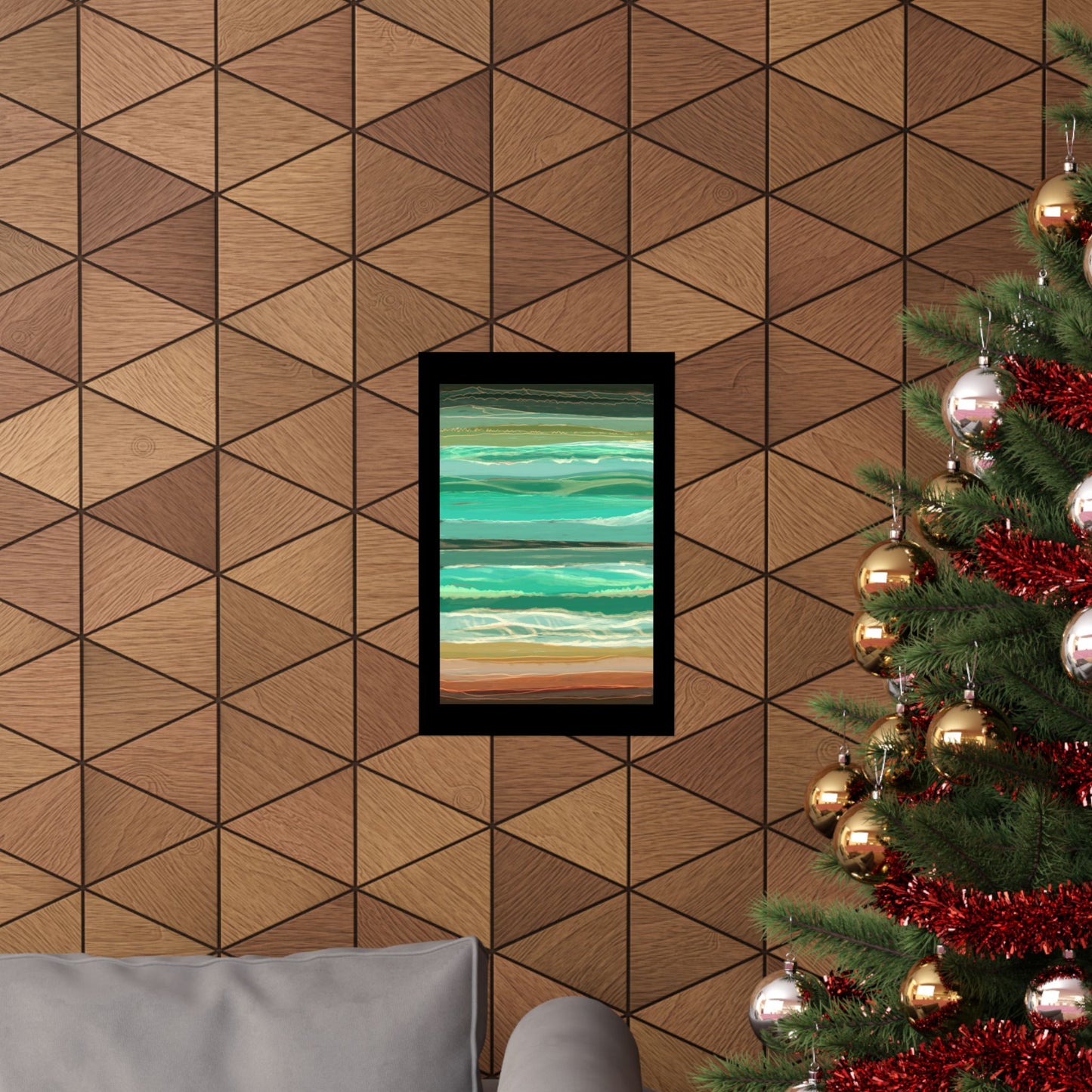 Seaside Swell Poster Small