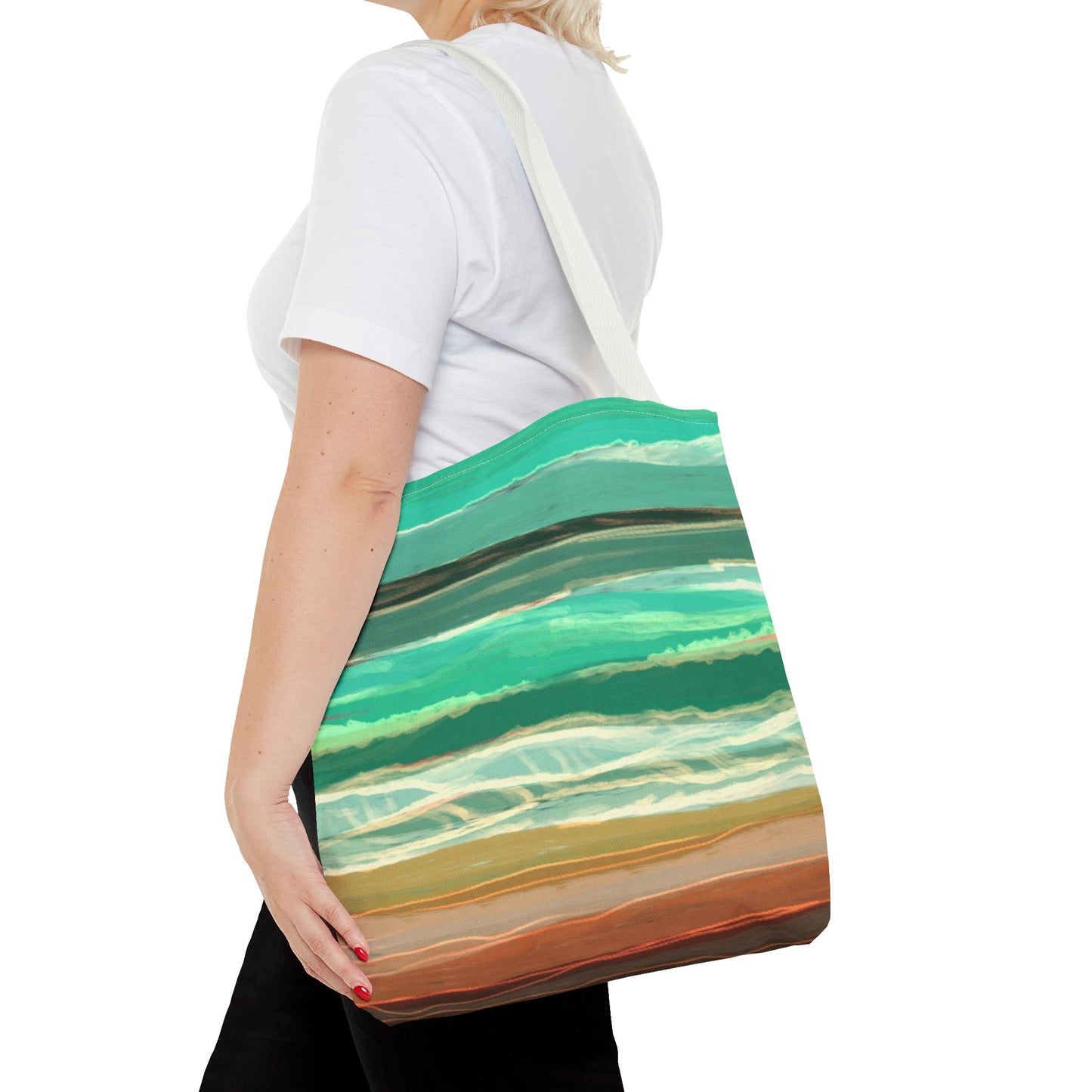 Seaside Swell Tote Bag