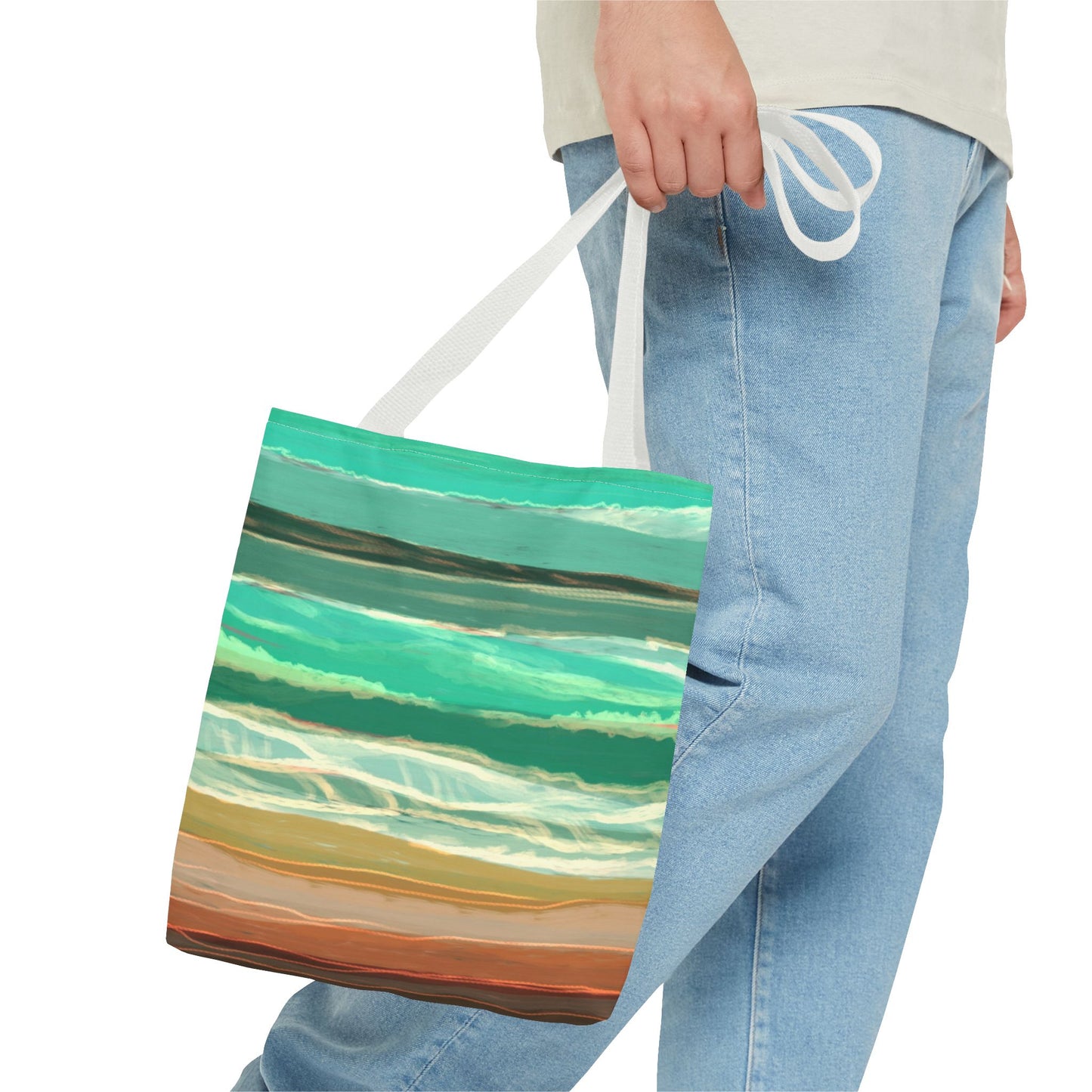 Seaside Swell Tote Bag